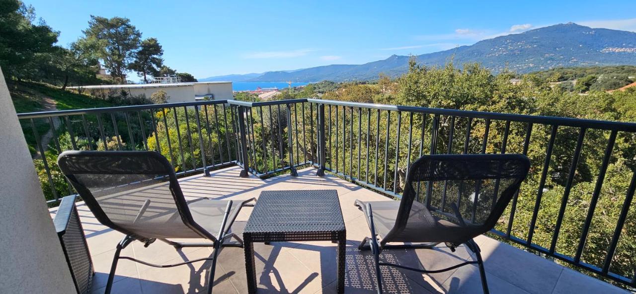 T3 Le Myrte Vue Mer & Montagne Idealement Situe Propriano  Exterior foto