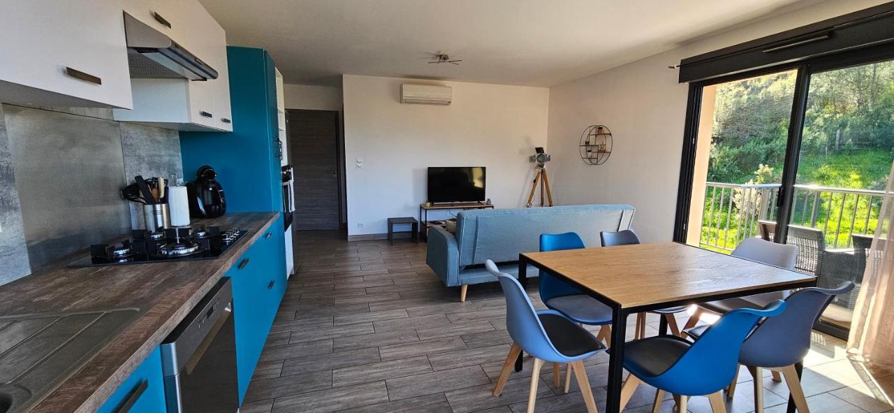 T3 Le Myrte Vue Mer & Montagne Idealement Situe Propriano  Exterior foto